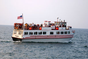 The Island Princess Tour Boat