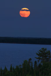 Devils Island Moonrise