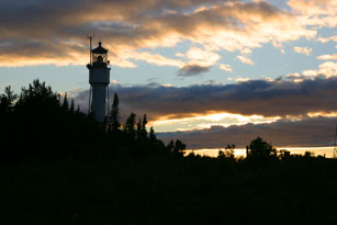 Devils Island Tower at Sunset 2
